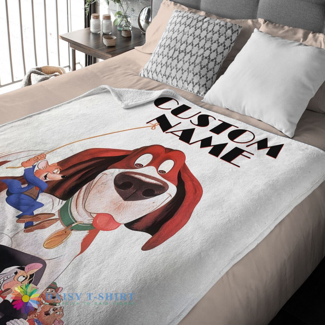 Perfect Good Personalized The Great Mouse Detective With Friends Blanket Fleece Customized Bla-mk- (3)