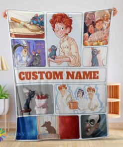Perfect Good Pixar Ratatouille Linguini And Remy With Friends Blanket Fleece Customized Blanket