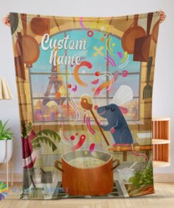 Perfect Good Pixar Ratatouille Warm & Soft Remy Chief Blanket Fleece Customized Blanket