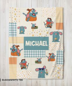 Perfect Happy Nice Ratatouille Tutter Mood Patchwork Blanket Fleece Customized Blanket