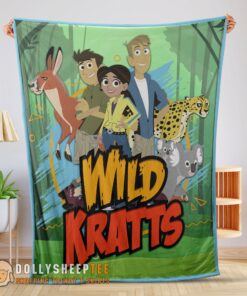 Perfect Happy Wild Kratts Adventure Blanket Fleece