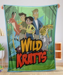 Perfect Pretty Wild Kratts Adventure Blanket Fleece