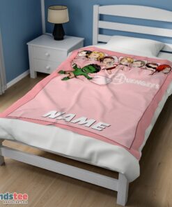 Premium Cute Marvel Avengers Assemble Avengers Chibi Character Sleeping Blanket Fleece Customized Blanket - Image 3