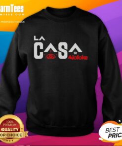 Premium Alofoke La Casa 2 sweatshirt featuring a stylish design, perfect for casual wear and urban fashion enthusiasts.