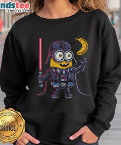 Premium Banana Wars Sweatshirt in vibrant yellow, featuring a playful graphic design perfect for casual wear.