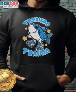 Premium Brainrot Tralalero Tralala Hoodie in vibrant colors, showcasing a stylish design perfect for casual wear.