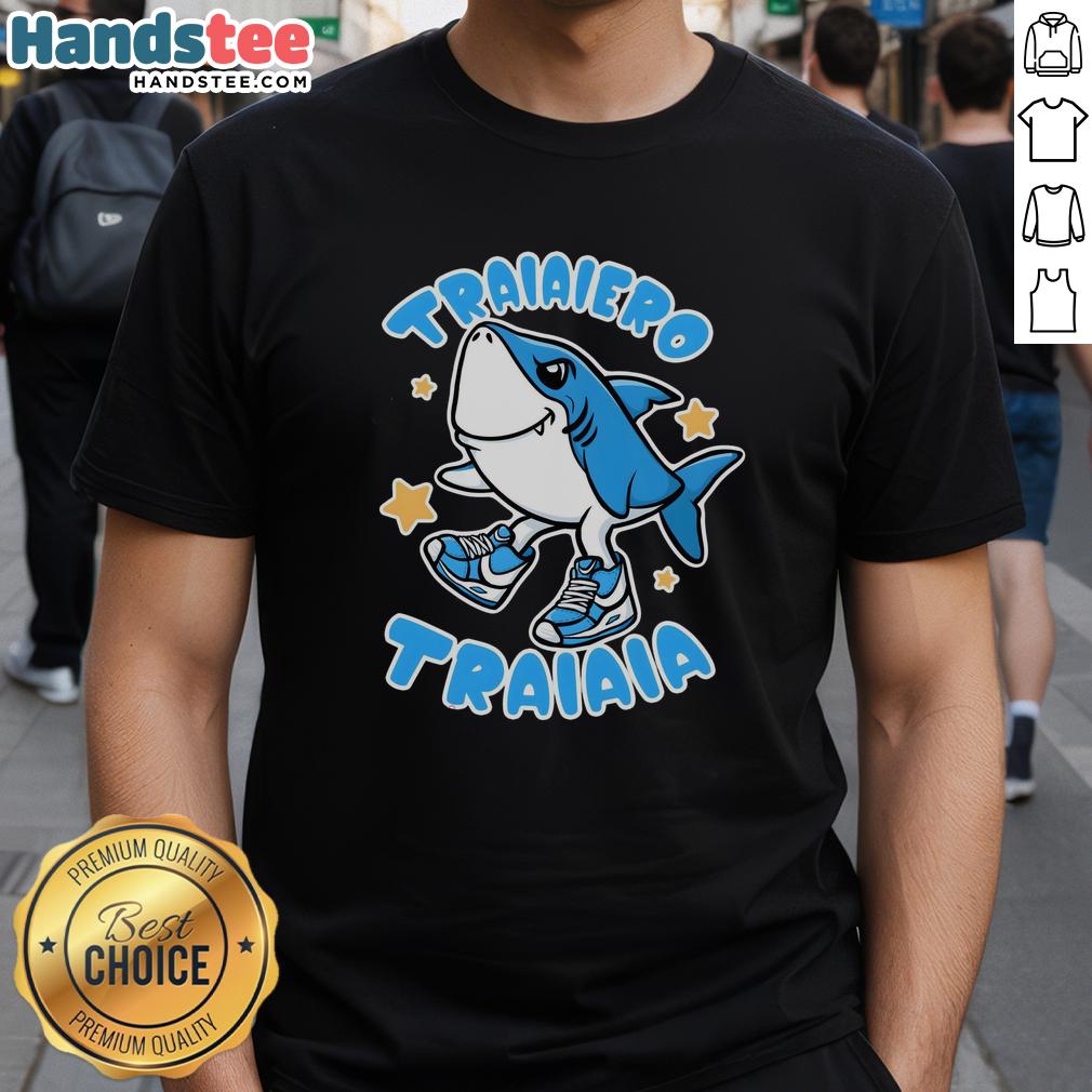 premium-brainrot-tralalero-tralala-t-shirt Premium Brainrot Tralalero Tralala T-Shirt featuring a vibrant design and comfortable fit, perfect for casual wear.