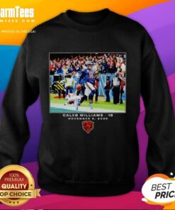 Alt Text: Premium Caleb Williams Chicago Bears NFL Flash Features Week 10 Sweatshirt showcasing team logo and stylish design.