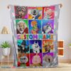 Premium Cartoon Sing Character Blanket Fleece Customized Blanket