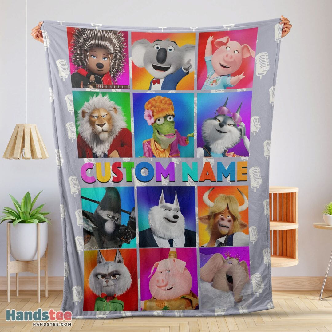 premium-cartoon-sing-character-blanket-fleece-customized-blanket-mk-01 Premium Cartoon Sing Character Blanket Fleece Customized Blanket