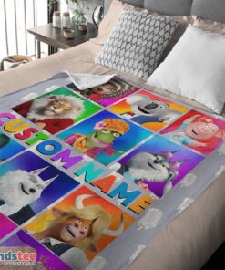 Premium Cartoon Sing Character Blanket Fleece Customized Blanket - Image 4