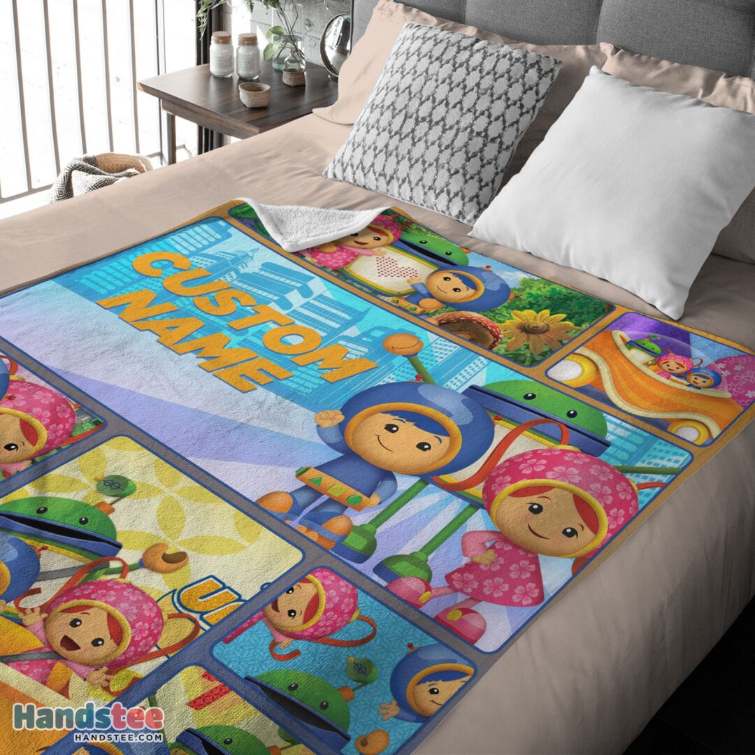 premium-cartoon-team-umizoomi-cute-blanket-fleece-customized-blanket-mk-03 Premium Cartoon Team Umizoomi Cute Blanket Fleece Customized Blanket - Image 4