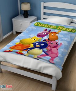 Premium Cartoon The Backyardigans With Friends Blanket Fleece Customized Blanket - Image 3