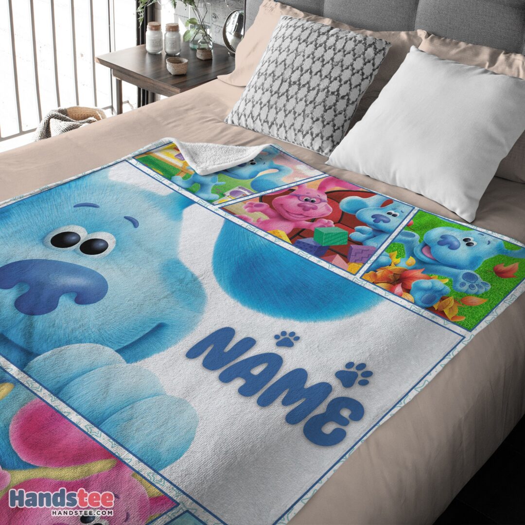 premium-cartoon-tv-show-blues-clues-blanket-fleece-customized-blanket-mk-03 Premium Cartoon TV Show Blue’s Clues Blanket Fleece Customized Blanket - Image 4