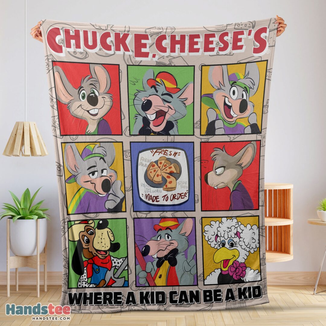 premium-chuck-e-cheeses-where-a-kid-can-be-a-kid-blanket-fleece-mk-01-1 Premium Chuck E. Cheese's Where A Kid Can Be A Kid Blanket Fleece