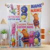 Premium Cute Backyardigans Characters Blanket Fleece Customized Blanket