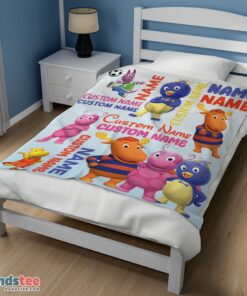 Premium Cute Backyardigans Characters Blanket Fleece Customized Blanket - Image 3