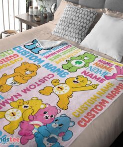 Original Care Bears Friends Blanket Fleece Customized Blanket - Image 4