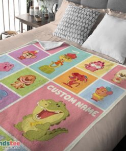 Premium Cute Chibi Animals Blanket Fleece Customized Blanket - Image 4