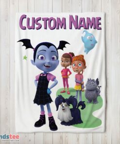 Premium Cute Vampirina & Friends Blanket Fleece Customized Blanket