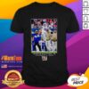 Alt Text: Premium Darius Slayton New York Giants NFL Flash Features Week 10 T-Shirt showcasing team colors and logo design.