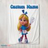 Premium Disney Alice's Wonderland Bakery Blanket Fleece Customized Blanket