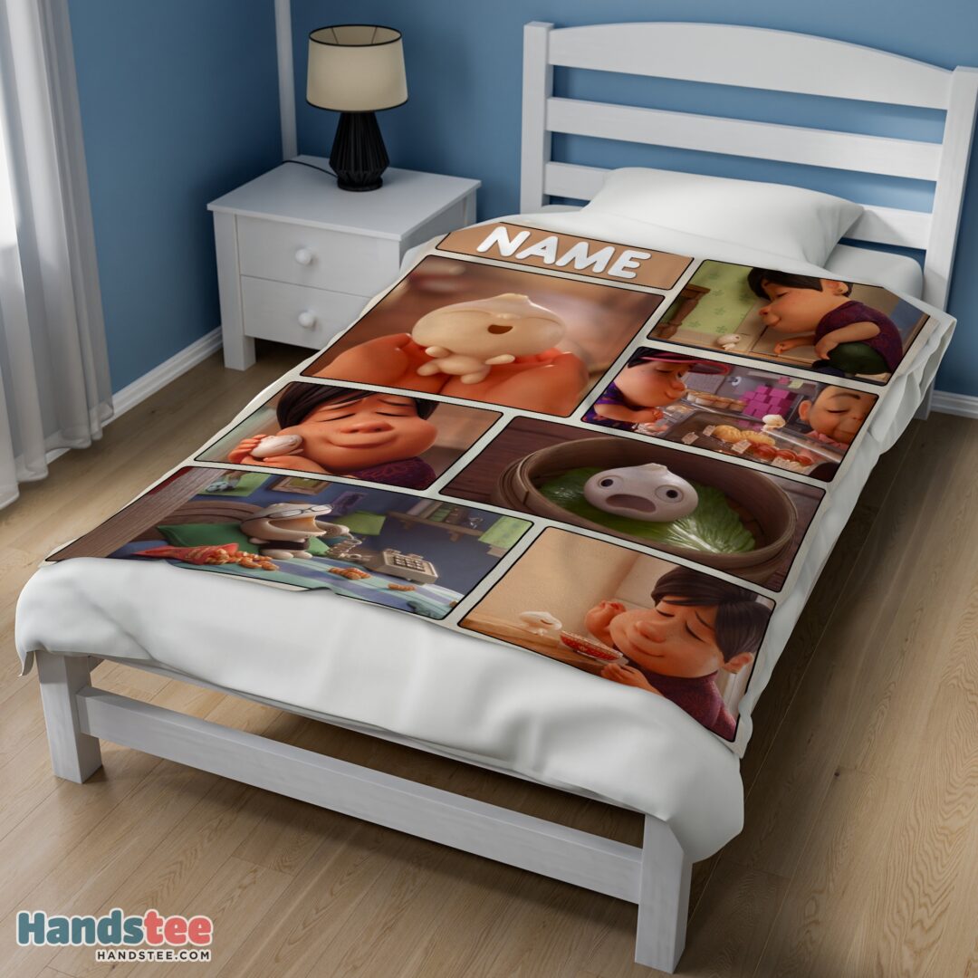 premium-disney-bao-pixar-short-film-blanket-fleece-customized-blanket-mk-02 Premium Disney Bao Pixar Short Film Blanket Fleece Customized Blanket - Image 3