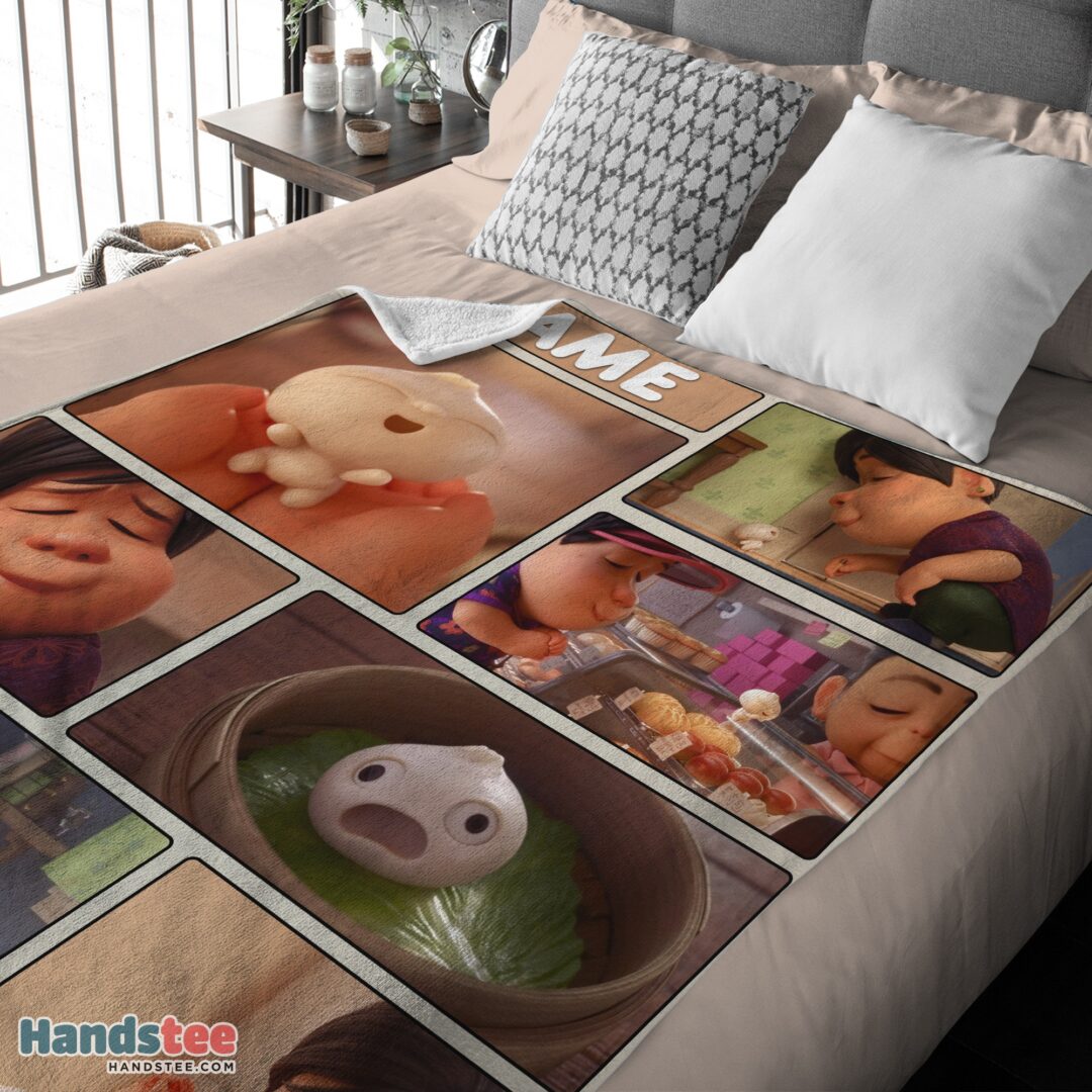 premium-disney-bao-pixar-short-film-blanket-fleece-customized-blanket-mk-03 Premium Disney Bao Pixar Short Film Blanket Fleece Customized Blanket - Image 4