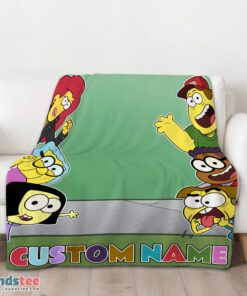 Premium Disney Big City Greens Peeking Family Blanket Fleece Customized Blanket - Image 3