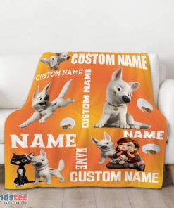 Premium Disney Bolt And Penny Blanket Fleece Customized Blanket - Image 3
