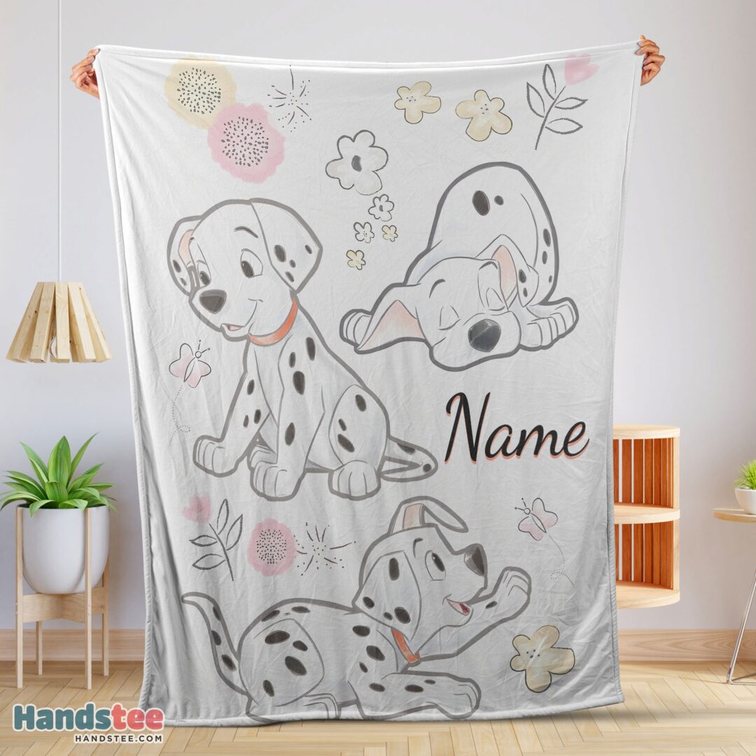 premium-disney-cartoon-101-dalmatians-cute-blanket-fleece-customized-blanket-mk-01 Premium Disney Cartoon 101 Dalmatians Cute Blanket Fleece Customized Blanket