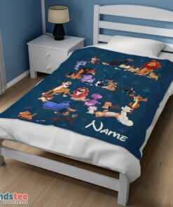 Premium Disney Cartoon All Cats Character Blanket Fleece Customized Blanket - Image 3