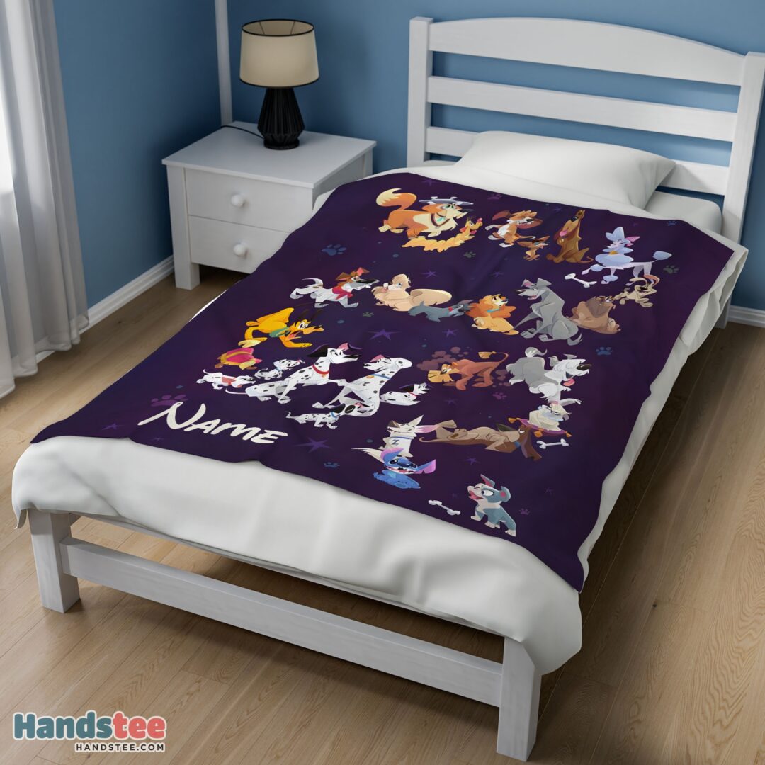 premium-disney-cartoon-all-disney-dog-blanket-fleece-customized-blanket-mk-02 Premium Disney Cartoon All Disney Dog Blanket Fleece Customized Blanket - Image 3