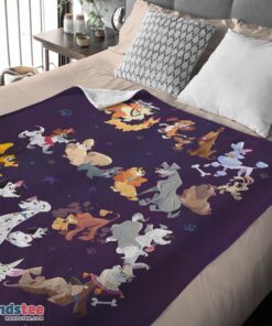 Premium Disney Cartoon All Disney Dog Blanket Fleece Customized Blanket - Image 4