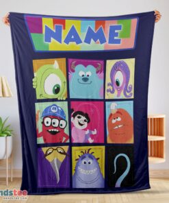 Premium Disney Cartoon Monsters Inc Movie Blanket Customize Blanket