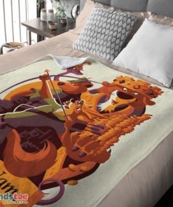 Premium Disney Cartoon Robin Hood Blanket Fleece Customized Blanket - Image 4