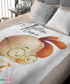 Premium Disney Chicken Little Meditative Pose Blanket Fleece Customized Blanket - Image 4