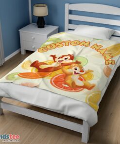 Premium Disney Chip 'N' Dale Chip And Dale Blanket Fleece Customized Blanket - Image 3