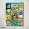 Premium Disney Ducktales Cartoon Collage Blanket Fleece Customized Blanket