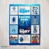 Premium Disney Finding Dory What Would Dory Do Collage Blanket Fleece Customized Blanket