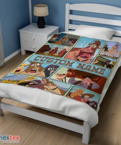 Premium Disney Home On The Range Poster Blanket Fleece Customized Blanket - Image 3