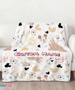 Premium Disney Mickey Mouse & Friends Magical Mouse Castle Blanket Fleece Customized Blanket - Image 3
