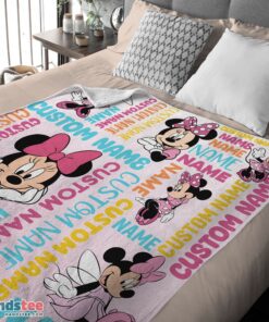 Premium Disney Minnie Mouse Blanket Fleece Customized Blanket - Image 4