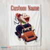 Premium Disney Mr Toad Vintage Cartoon Blanket Fleece Customized Blanket