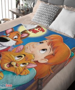 Premium Disney Oliver & Company Jenny Foxworth Oliver Dodger Blanket Fleece Customized Blanket - Image 4