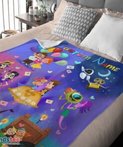 Premium Disney Pixar Cartoon All Story Velveteen Cute Blanket Fleece Customized Blanket - Image 4