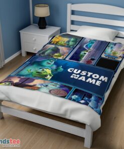 Premium Disney Pixar Mike & Sulley Monsters Inc Blanket Fleece Customized Blanket - Image 3