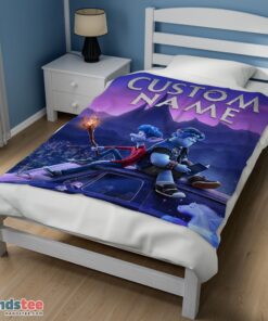 Premium Disney Pixar Onward Poster Blanket Fleece Customized Blanket - Image 3