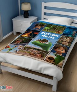 Premium Disney Pixar The Good Dinosaur Collage Poster Blanket Fleece Customized Blanket - Image 3