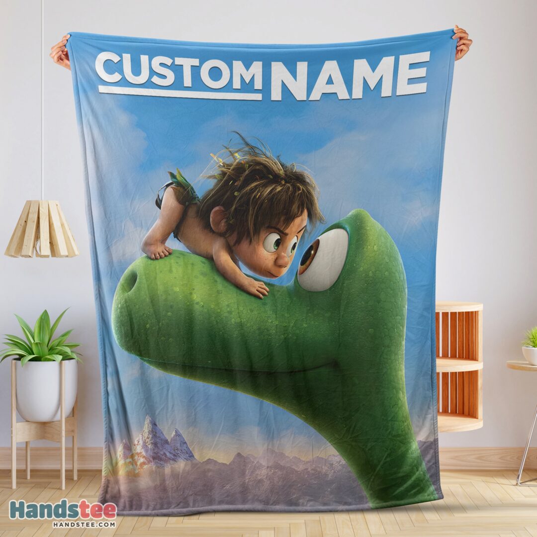 premium-disney-pixar-the-good-dinosaur-poster-blanket-fleece-customized-blanket-mk-01 Premium Disney Pixar The Good Dinosaur Poster Blanket Fleece Customized Blanket